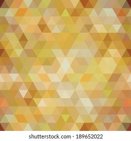 Fondo triangular retro. Patrón hipster colorido con mosaico triangular.