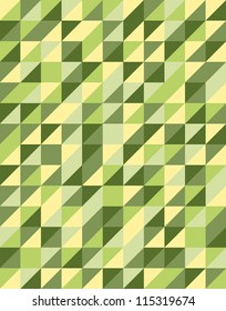 Retro Triangular Pattern Design, vector of abstract background, eps 10
