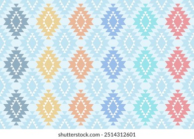 Retro tribal vector ,Ethnic pattern seamless, Geometric design ,Aztec embroidery border seamless patterns.ethnic design, hipster backdrop, wallpaper Background, Design curtain, carpet ,fabric ,textile