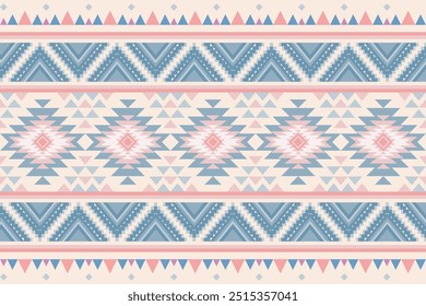 Retro tribal vector ,Ethnic pattern seamless, Geometric design ,Aztec embroidery border seamless patterns.ethnic design, hipster backdrop, wallpaper Background, Design curtain, carpet ,fabric ,textile