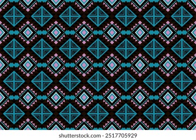 Retro tribal vector ,Ethnic pattern seamless, Geometric design ,Aztec embroidery border seamless patterns.ethnic design, hipster backdrop, wallpaper Background, Design curtain, carpet ,fabric ,textile