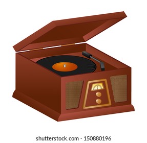 Retro turntable