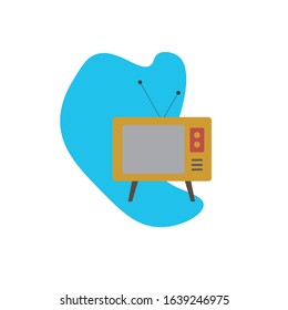 
Retro tv. Flat design.vector eps10