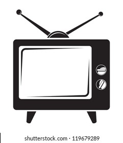 Retro Tv Icon