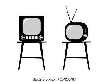 Retro TV icon