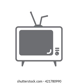 Retro tv icon