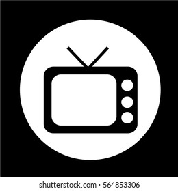 Retro TV icon