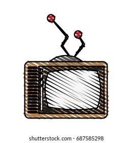 retro tv icon
