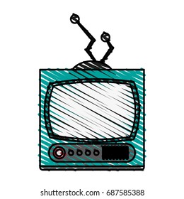 retro tv icon
