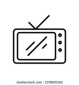 Icono de Retro TV - Actrazo editable