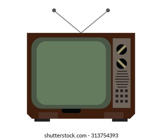 Retro Tv icon vector illustration