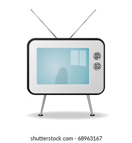 Retro TV Illustration