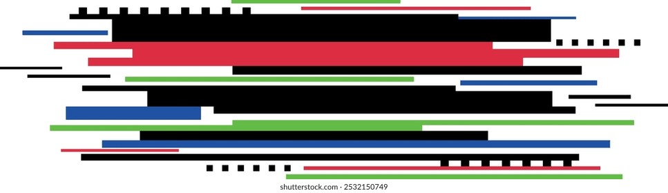 Retro tv pixel texture. Broken game distortion