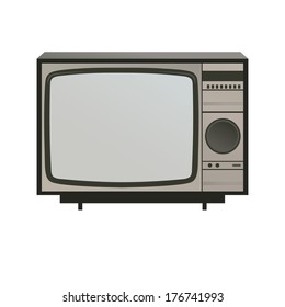 retro TV set