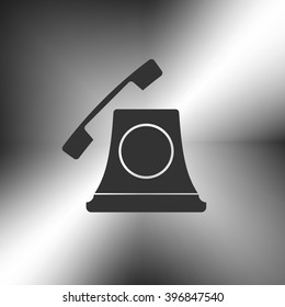 Retro type flat style vector icon illustration