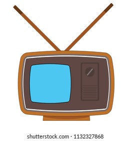 Retro type TV set