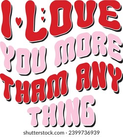 Retro VALENTINAS DAY Craft Design. T-shirt Design. Illustration