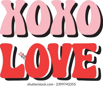 Retro VALENTINAS DAY Craft Design. T-shirt Design. Illustration