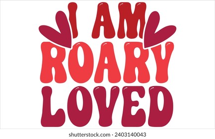 Retro Valentine Design, Valentine's Day Retro T shirt Design, Valentine's Day T shirt Design Template.