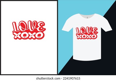 Retro Valentine T-shirt Design.You will get 1 EPS File.
