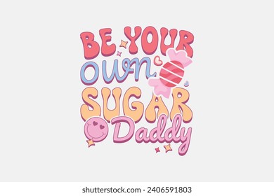 Retro Valentines day t shirt design vector