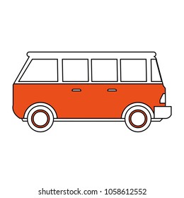 Retro van vehicle