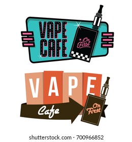 Retro Va-pe Logo