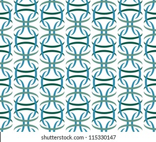 Retro Vector Abstract Atomic Era Background Pattern