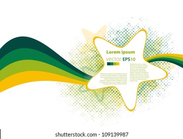 Retro vector background