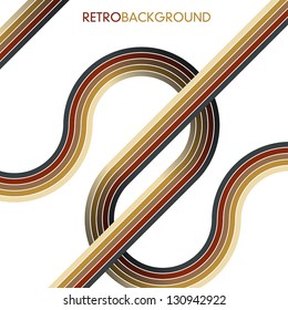 Retro vector background.