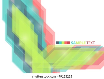 Retro vector background