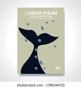 Fondo del vector retro e ilustración. Plantilla de diseño abstracto para folletos, folletos, revistas, tarjetas de visita, portadas de libros, afiches. 