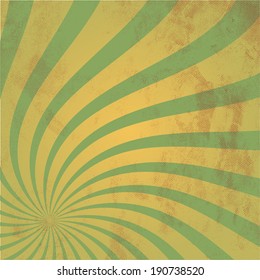 retro vector background sun rays 