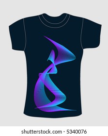 retro vector black t-shirt design