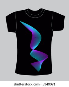 retro vector black t-shirt design