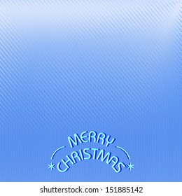 Retro vector Christmas card with dashed background