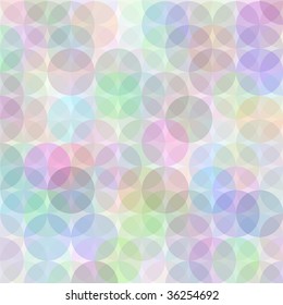 Retro vector multicolored circle pattern