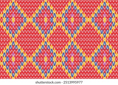 Retro vector seamless design in various colors. Geometric Art. Wallpaper, Fabric Design, Fabric, Paper, Cover, Textile,