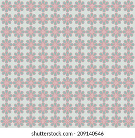 Retro vector seamless pattern (tiling). Endless texture can be used for wallpaper, pattern fills, web page background,surface textures 