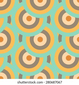  Retro  vector seamless patterns tiling. Endless texture can be used for wallpaper, pattern fills, web page background,surface textures. 