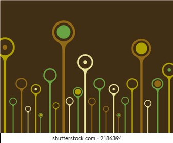 retro vector shapes