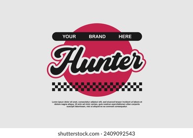 retro vector streetwear design ideas concept vector graphic tee design suitable for printing