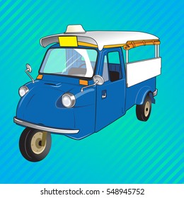 retro vehicle, classic car, vector illustration