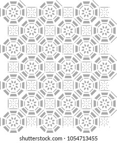 Retro vektor infinite pattern P9