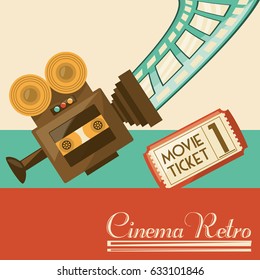 retro video camera short film
