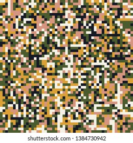 Retro video game background pattern