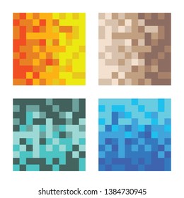Retro video game background pattern