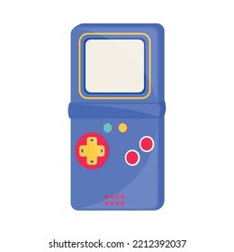 icono de consola de videojuegos retro aislado