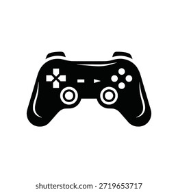 Retro Video Game Controller Icon for Gaming and Entertainment