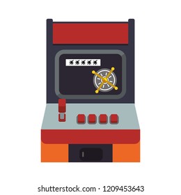 retro video game machine
